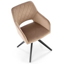 Scaun Halmar K535 (Beige/Black) Thumb