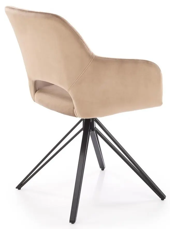 Scaun Halmar K535 (Beige/Black)