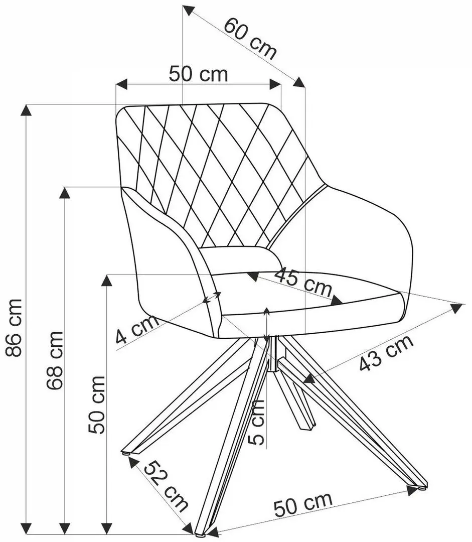 Scaun Halmar K535 (Green)
