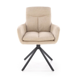 Стул Halmar K536 (Beige/Black) Thumb