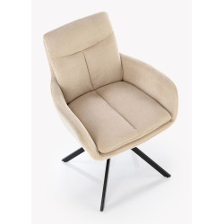 Стул Halmar K536 (Beige/Black) Thumb