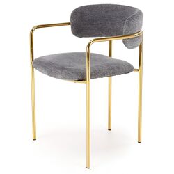 Scaun Halmar K537 (Grey/Gold) Thumb