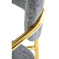 Scaun Halmar K537 (Grey/Gold) Thumb