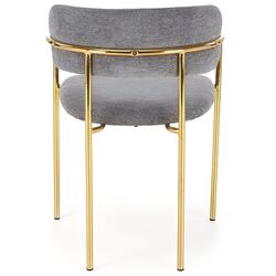 Scaun Halmar K537 (Grey/Gold) Thumb