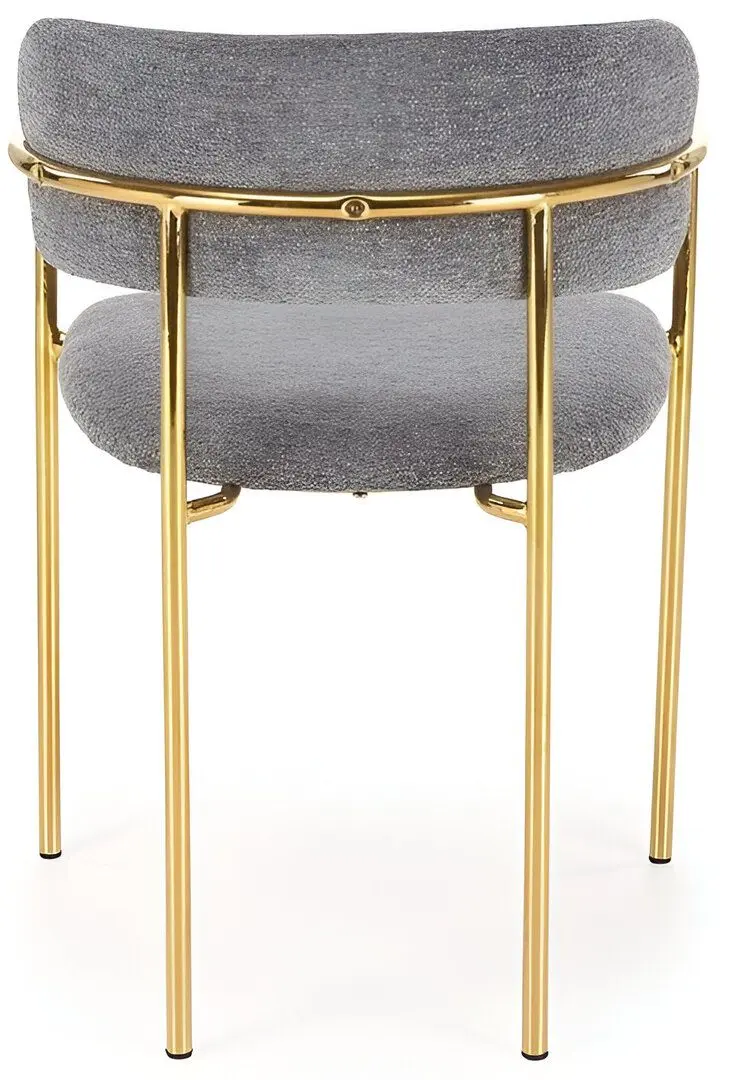 Scaun Halmar K537 (Grey/Gold)