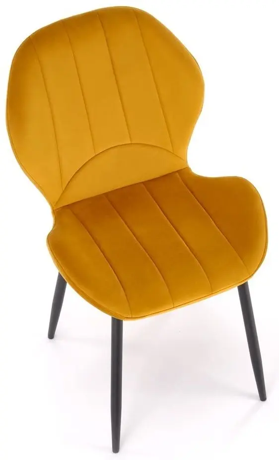 Scaun Halmar K538 (Mustard/Black)