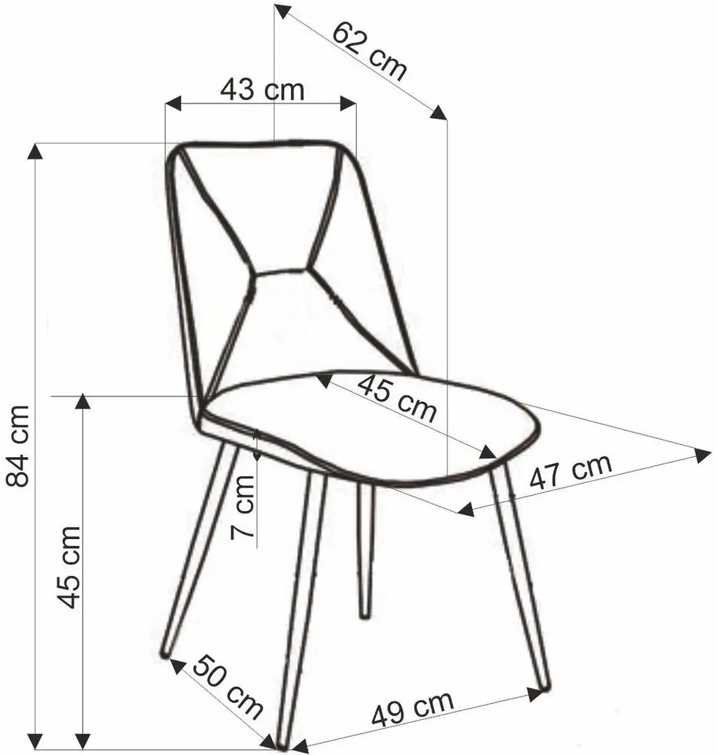 Scaun Halmar K539 (Beige) - 10
