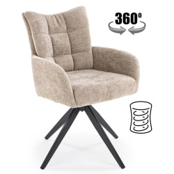 Стул Halmar K540 (Beige/Black) Thumb