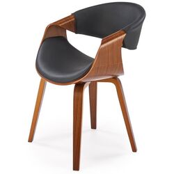 Scaun Halmar K544 (Black/Walnut) Thumb