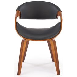 Scaun Halmar K544 (Black/Walnut) Thumb