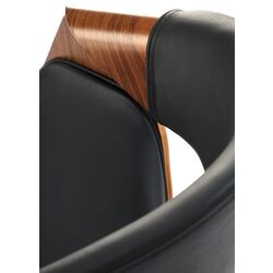 Scaun Halmar K544 (Black/Walnut) Thumb