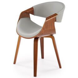 Scaun Halmar K544 (Grey/Walnut) Thumb