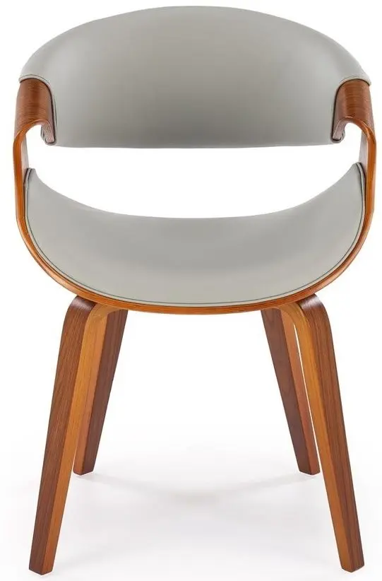 Scaun Halmar K544 (Grey/Walnut)