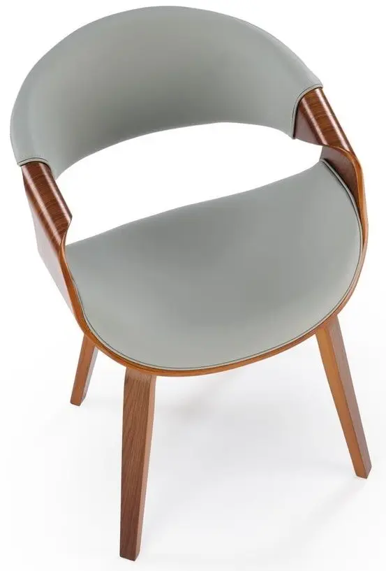 Scaun Halmar K544 (Grey/Walnut)