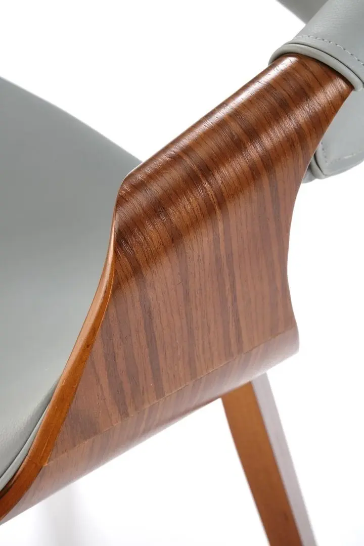 Scaun Halmar K544 (Grey/Walnut)