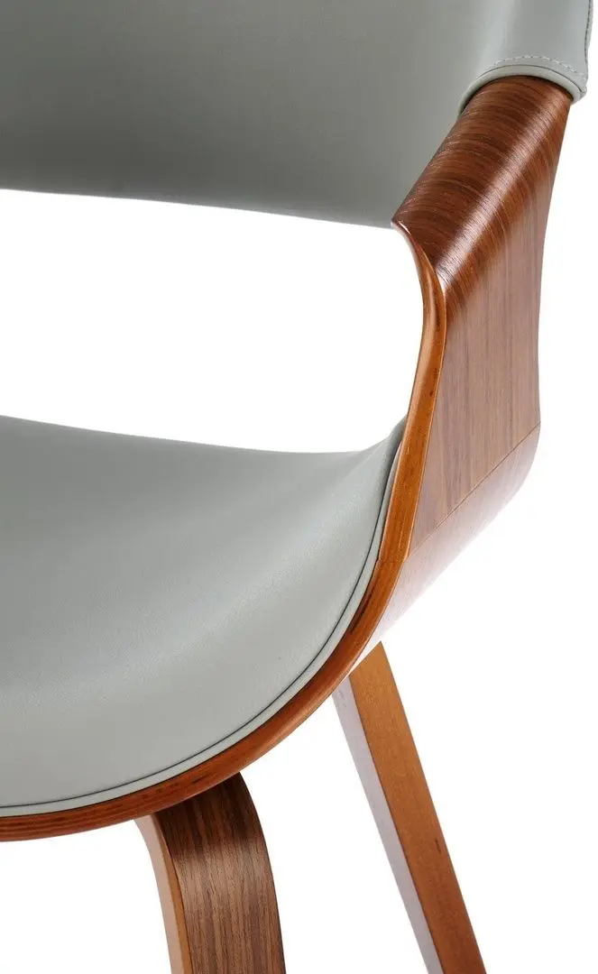 Scaun Halmar K544 (Grey/Walnut)