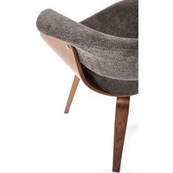 Стул Halmar K545 (Grey/Walnut) Thumb