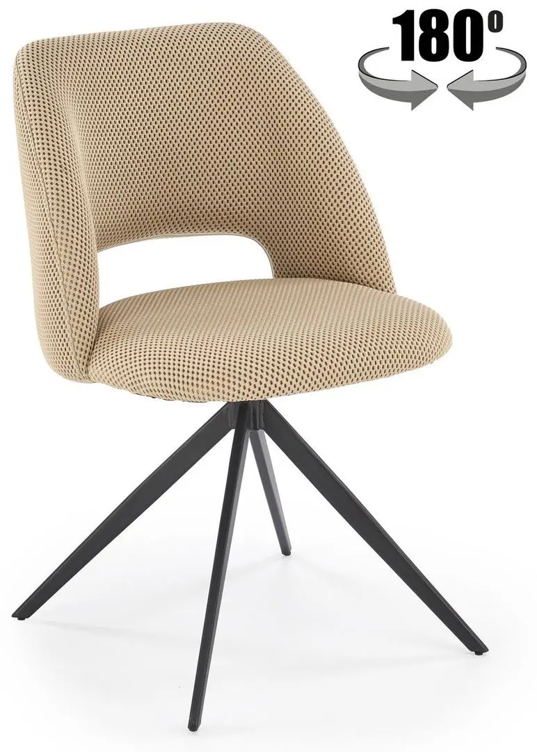 Scaun Halmar K546 (Beige/Black)