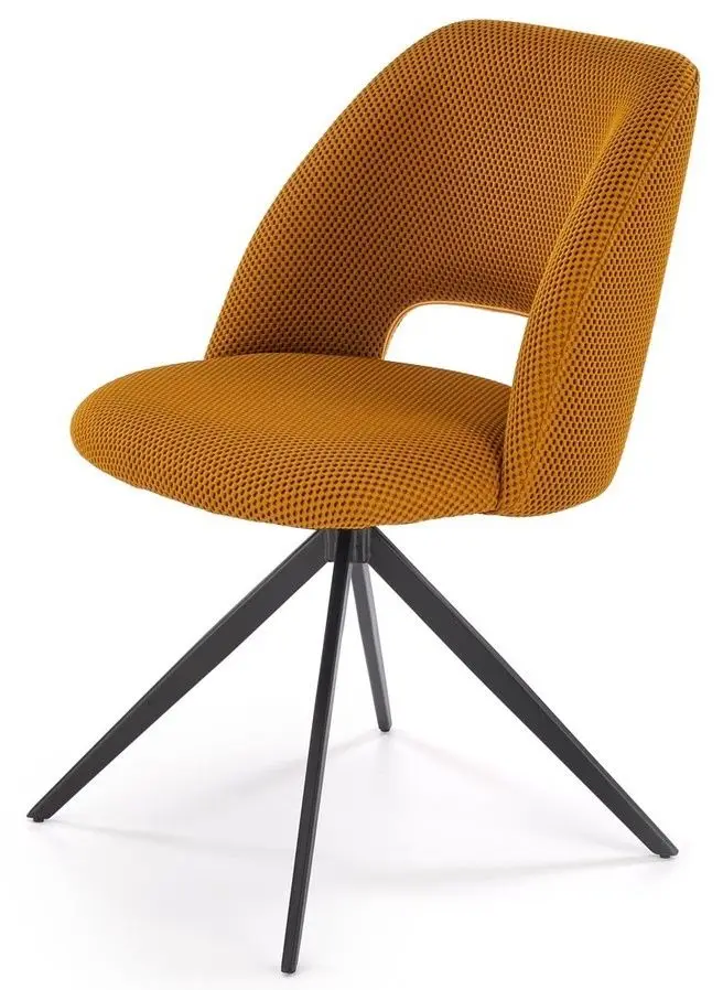 Стул Halmar K546 (Mustard/Black) - 3
