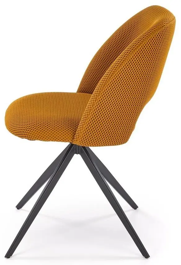 Стул Halmar K546 (Mustard/Black) - 5