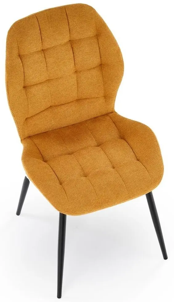 Scaun Halmar K548 (Mustard/Black)