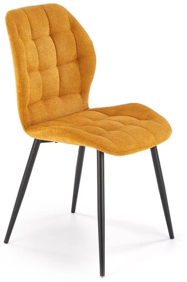 Scaun Halmar K548 (Mustard/Black)