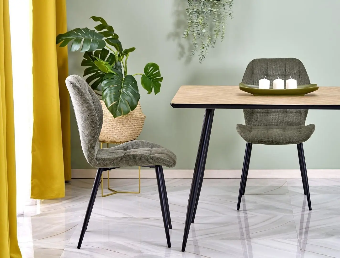 Стул Halmar K548 (Olive/Black)