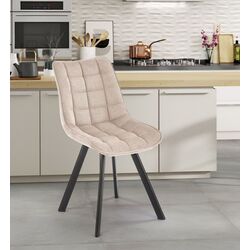 Scaun Halmar K549 (Beige/Black)