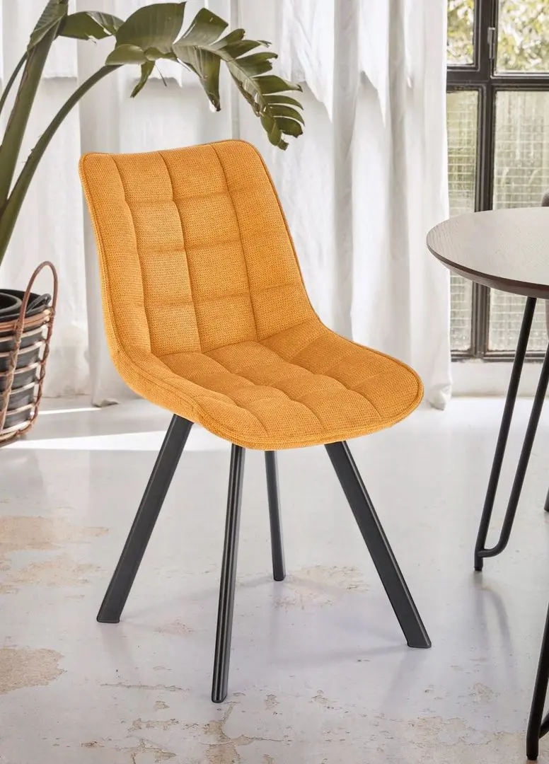 Scaun Halmar K549 (Mustard/Black)