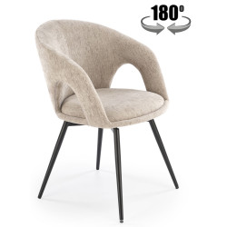 Scaun Halmar K550 (Beige/Black) Thumb