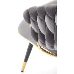 Scaun Halmar K551 (Grey/Gold) Thumb