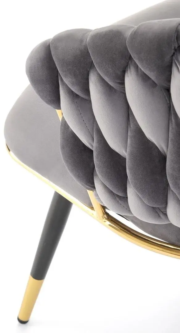 Scaun Halmar K551 (Grey/Gold)