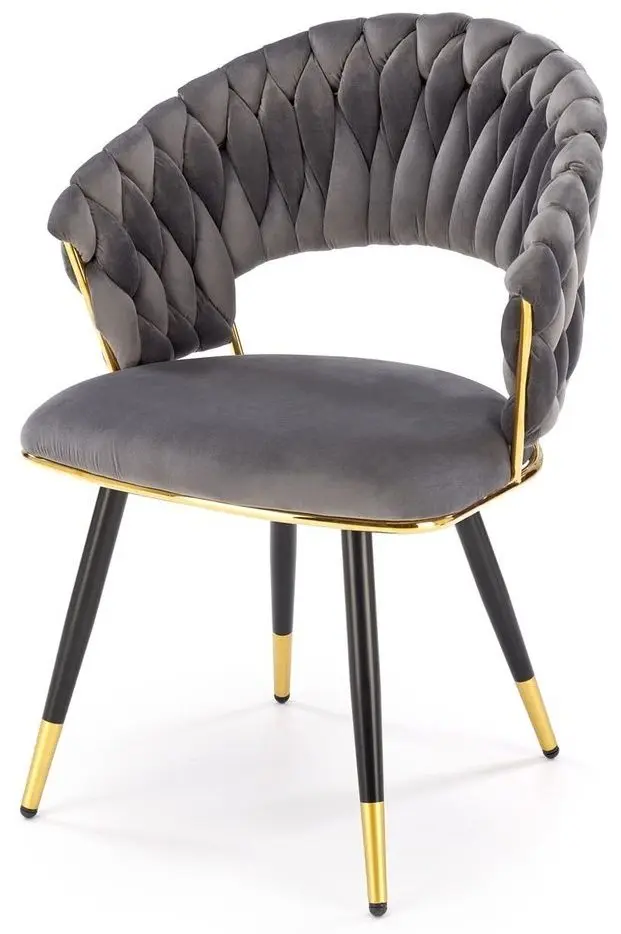 Scaun Halmar K551 (Grey/Gold)