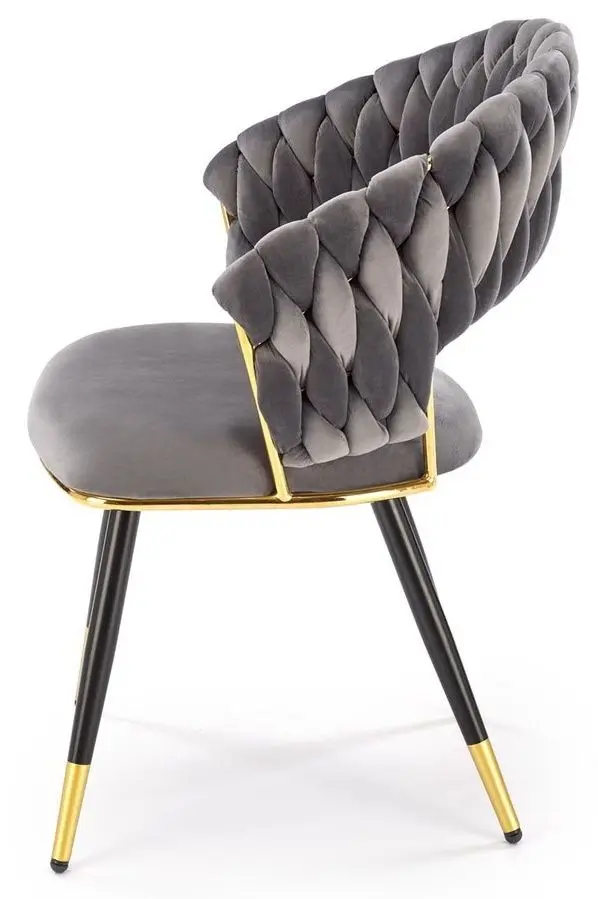 Scaun Halmar K551 (Grey/Gold)