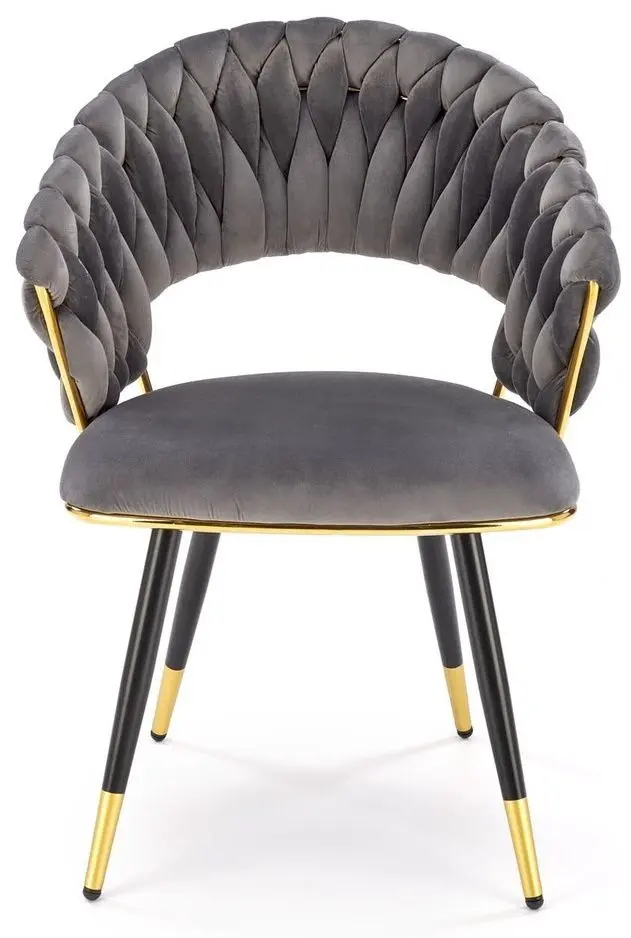 Scaun Halmar K551 (Grey/Gold)