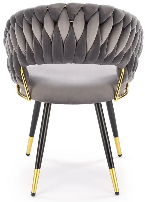 Scaun Halmar K551 (Grey/Gold)