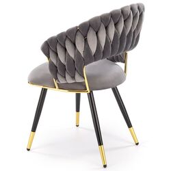 Scaun Halmar K551 (Grey/Gold) Thumb