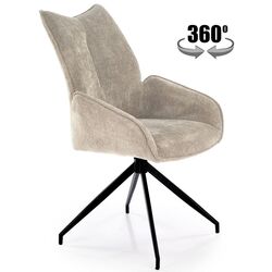 Scaun Halmar K553 (Beige/Black) Thumb