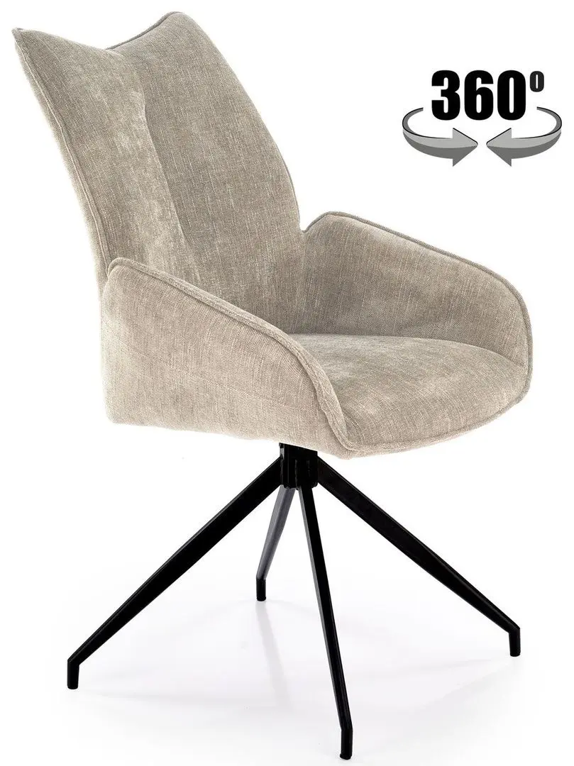 Scaun Halmar K553 (Beige/Black)