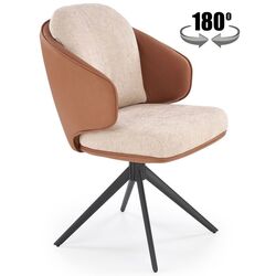 Scaun Halmar K554 (Brown/Beige/Black) Thumb