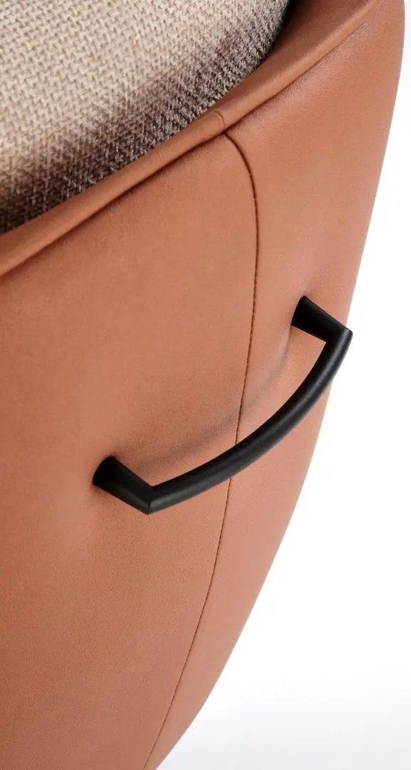 Scaun Halmar K554 (Brown/Beige/Black)