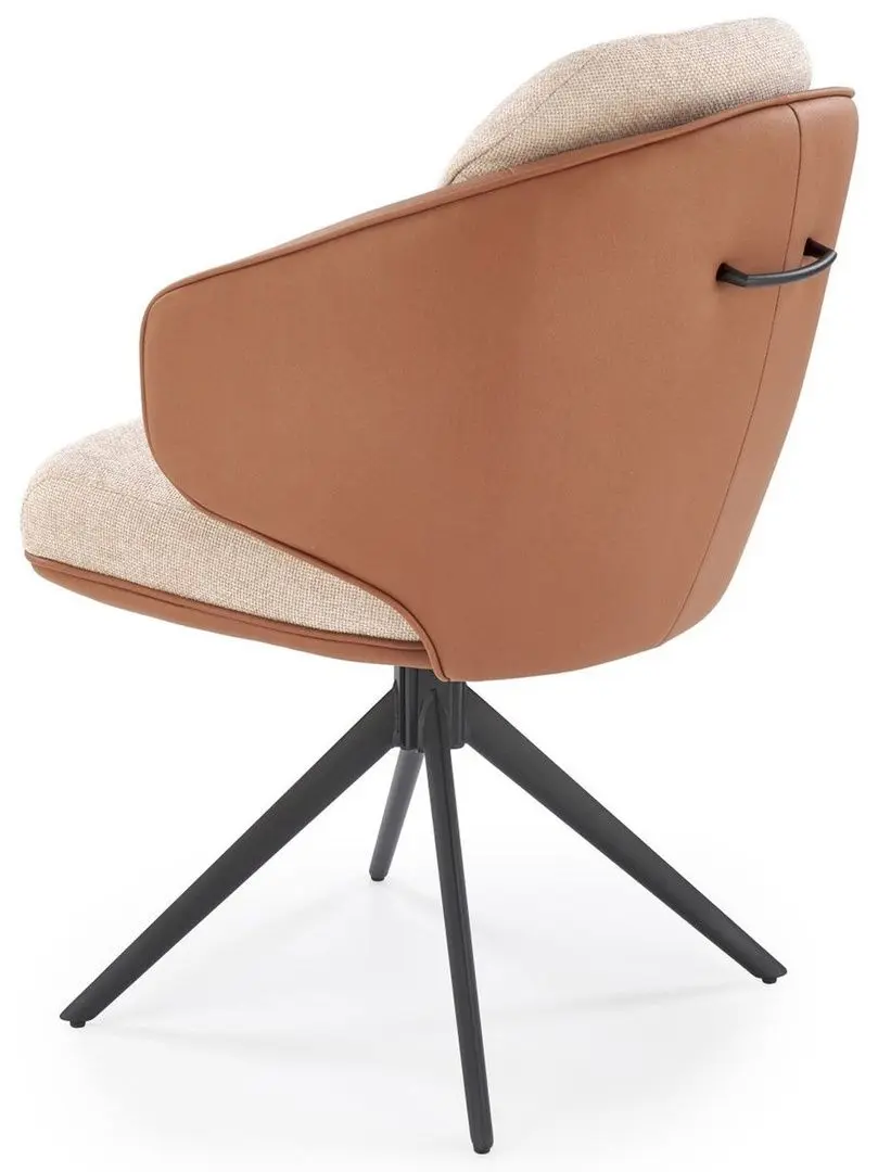Scaun Halmar K554 (Brown/Beige/Black)