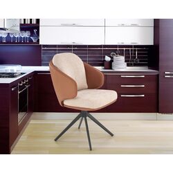 Scaun Halmar K554 (Brown/Beige/Black)