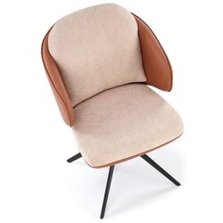 Scaun Halmar K554 (Brown/Beige/Black) Thumb