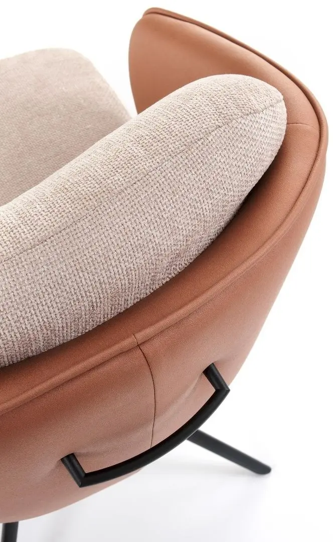 Scaun Halmar K554 (Brown/Beige/Black)