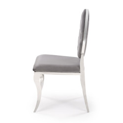 Стул Halmar K555 (Grey/Silver) Thumb