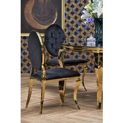 Стул Halmar K556 (Black/Gold) Thumb