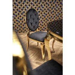 Стул Halmar K556 (Black/Gold) Thumb