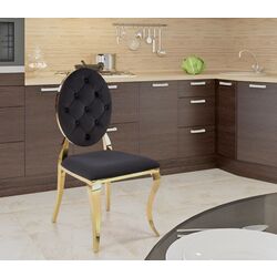 Стул Halmar K556 (Black/Gold)
