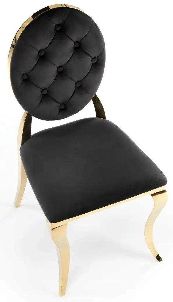 Стул Halmar K556 (Black/Gold) - 9